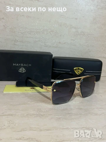 Maybach Слънчеви Очила С UV400 Защита С Подарък🎁Калъф😎🕶 - 2 Налични Цвята Код VF20, снимка 3 - Слънчеви и диоптрични очила - 51174663