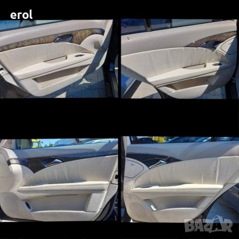 Перфектни бежови кори 4броя оборудвани за врати на w211 седан, снимка 5 - Автомобили и джипове - 39108619