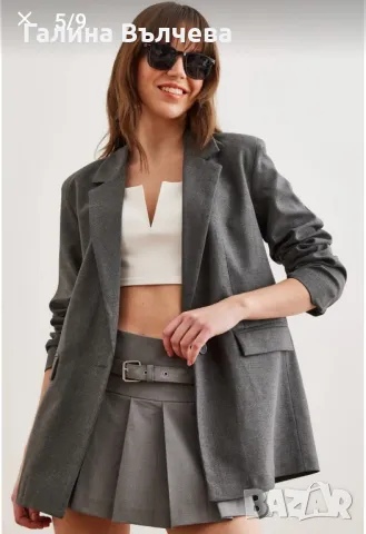 Дамско сако, Размер М, овърсайз., снимка 3 - Сака - 50415479