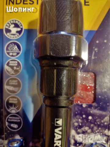 Неразрушим фенер VARTA Indestructible PRO, снимка 2 - Екипировка - 35358629