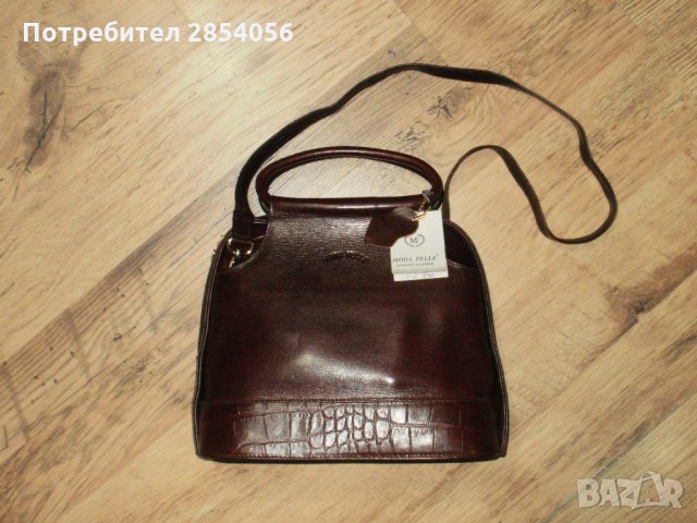 MODA PELLE стилна нова дамска чанта кожа, снимка 8 - Чанти - 31350649