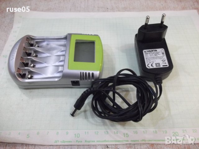 Зарядно "Varta LCD" за AA и AAA 57070 работещо, снимка 5 - Друга електроника - 42692605