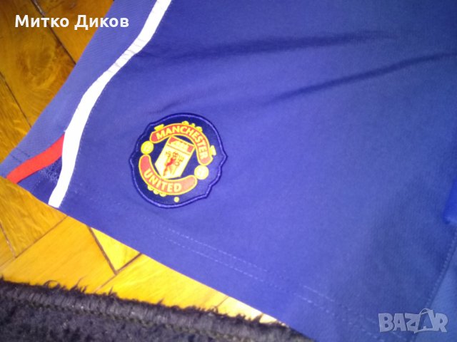 Манчестър Юнайтед  футболни гащета Найк  размер М детски -140-152см 10-12гсм, снимка 2 - Футбол - 29144809
