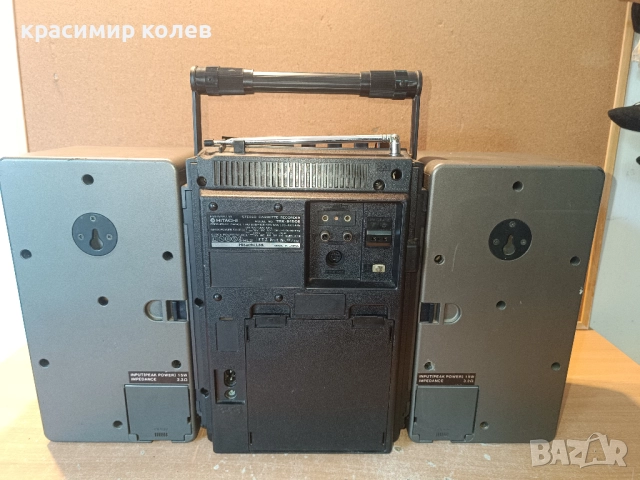 радиокасетофон "HITACHI TRK-9150 E", снимка 10 - Радиокасетофони, транзистори - 51993461