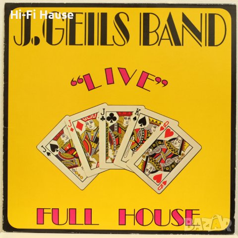 J. Geils Band - "Live", снимка 1 - Грамофонни плочи - 38998399