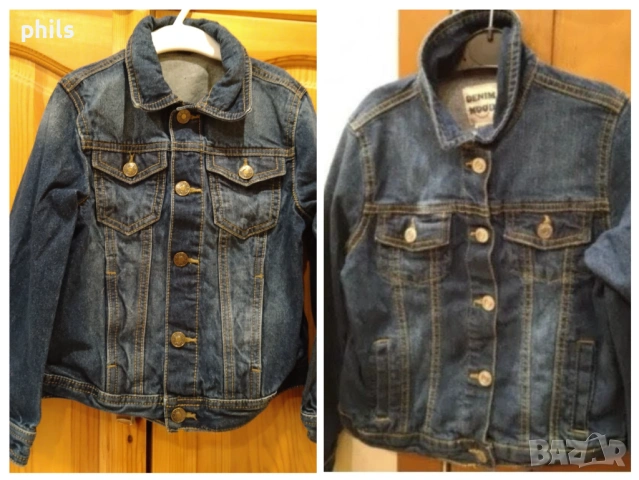 Дънково яке р.122 Beneton ...