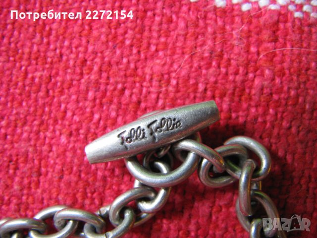 Бутикова сребърна гривна верижка-ITALY-3, снимка 1 - Антикварни и старинни предмети - 30244351