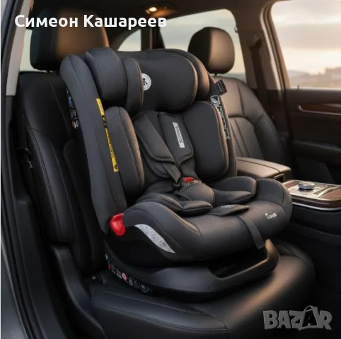 Детско столче за кола Lorelli Scorpius (40-150 см), Черен