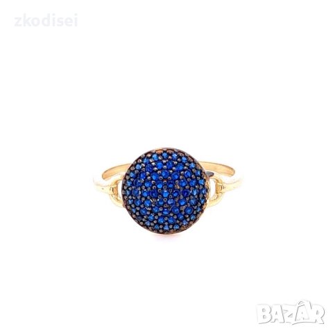 Златен дамски пръстен 1,82гр. размер:56 14кр. проба:585 модел:21865-1