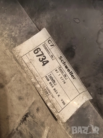 Audi A6 C7 face lift 2017 Прагове ляв десен, снимка 5 - Части - 46248644