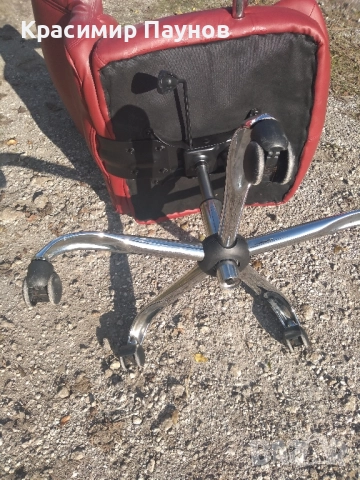  Голям офис стол за претапициране, снимка 11 - Столове - 52808498