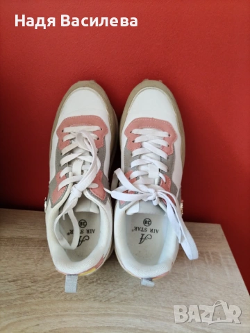 Маратонки с платформа , снимка 2 - Маратонки - 54343015