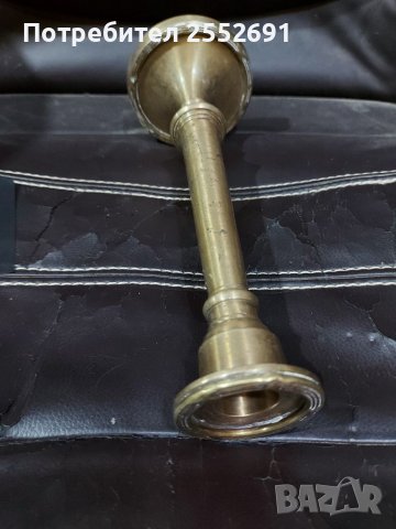 Свещник , снимка 3 - Антикварни и старинни предмети - 39859502