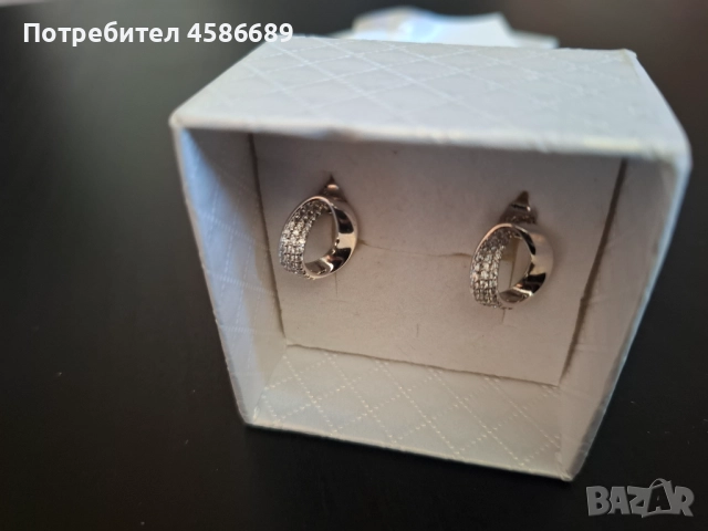 Сребърни Обеци