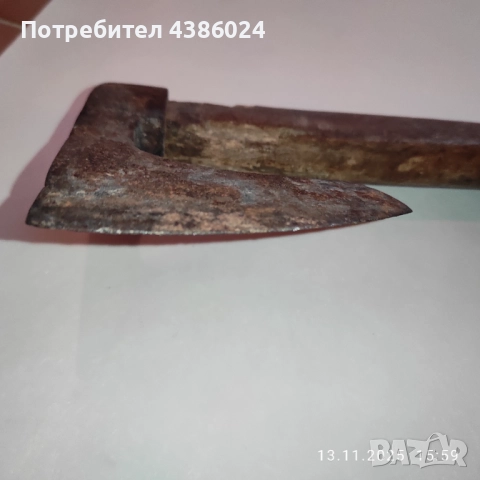 РЪЧНО КОВАНА АНТИКВАРНА БРАДВА, снимка 4 - Антикварни и старинни предмети - 52405787