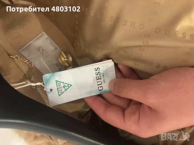 Палто на Guess ново и не носено с етикет. Размер М, снимка 5 - Якета - 54258964