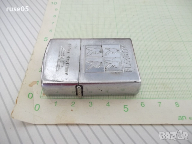 Запалка "ZIPPO - PLAYBOY" бензинова, снимка 5 - Колекции - 51826354