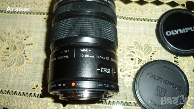 Обектив Olympus M.Zuiko Digital  12-50mm f/3.5-6.3 EZ  ED MSC, снимка 2 - Обективи и филтри - 42519145