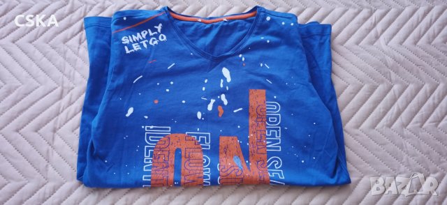 Синя тениска за момче, снимка 3 - Детски тениски и потници - 37528444