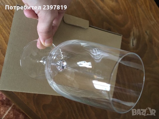Стъклени чаши за дегустация на вино тип лале в Чаши в гр. Пловдив -  ID35511139 — Bazar.bg