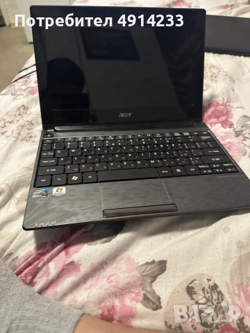 лаптоп Acer aspire one работи 1gb ram, снимка 2 - Лаптопи за дома - 56166754