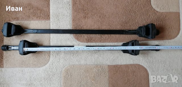  THULE 108 см. универсални греди за коли с надлъжни релси на тавана, снимка 6 - Аксесоари и консумативи - 38299352