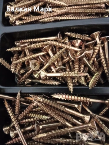 Метален Органайзер с комплект винтове за дърво Rocket Bois & Agglo – 800 бр. – с връх тип 17, снимка 5 - Железария - 50817890