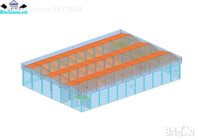 Хале,Халета,Магазини,Складове - 900м², снимка 3 - Строителни материали - 44213066