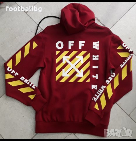 OFF WHITE ❤️ модерните суичъри ПОСЛЕДНИ бройки размер М, снимка 2 - Суичъри - 30322277