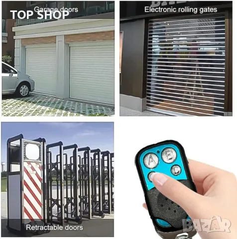 Универсално дистанционно 433 Mhz за клониране, снимка 2 - Друга електроника - 48620964