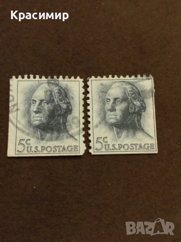 пощенски марки САЩ ., снимка 3 - Филателия - 52124070