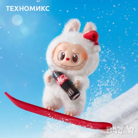 Фигурка Labubu PopMart Cola, произволен цвят, 20 см, снимка 17 - Колекции - 51338188