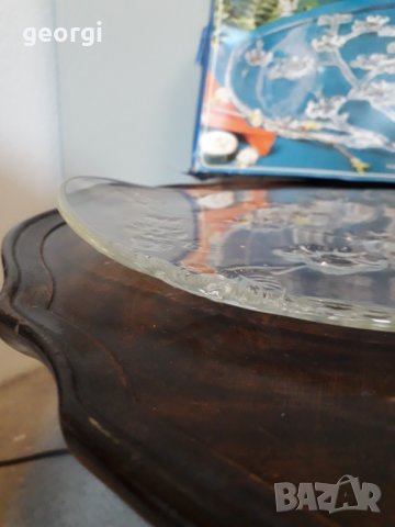 Немски кристален поднос Walter glass    13/3, снимка 7 - Аксесоари за кухня - 31874621