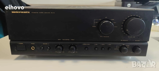 Стерео усилвател Marantz PM-72, снимка 5 - Ресийвъри, усилватели, смесителни пултове - 52441432
