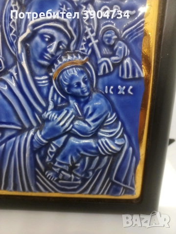 Дева Мария с Младенеца , снимка 6 - Икони - 51514064
