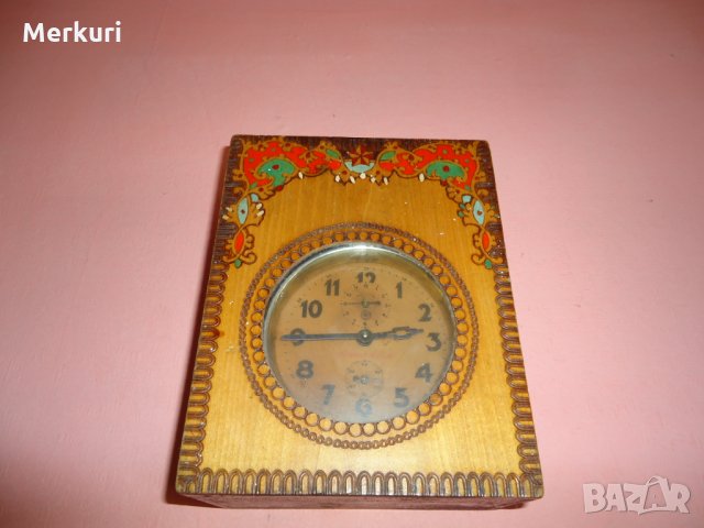 Стар рядък немски будилник J.Kaiser (1922), снимка 3 - Колекции - 29897139