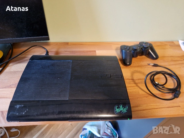 PlayStation 3 500gb ps3 70 игри джойстик плейстейшън 