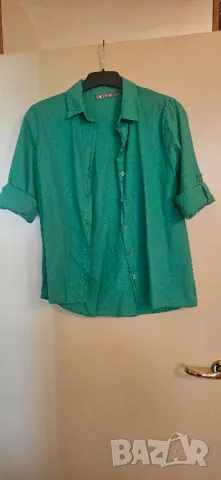 Ленена ризка, S размер, снимка 3 - Ризи - 49973042