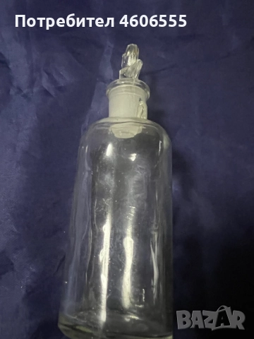 Антична медицинска хирургическа бутилка за капково капване с хлороформ за анестезия, снимка 4 - Други ценни предмети - 52227316