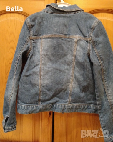 Дънково яке Okaidi 8 г., снимка 2 - Детски якета и елеци - 54312669