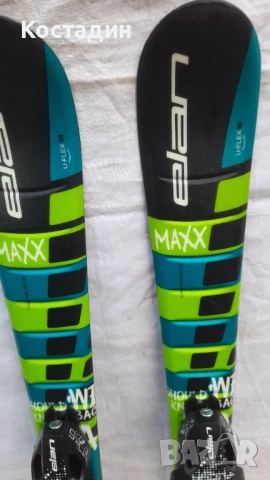Карвинг детски ски ELAN MAXX U-FLEX  110см. , снимка 4 - Зимни спортове - 52207594