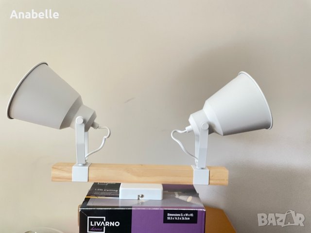 Livarno Home LED таванна лампа бяла, снимка 8 - Лед осветление - 42357958