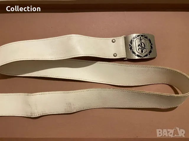 Соц. колан за униформа народна милиция КАТ, снимка 2 - Колекции - 49600460