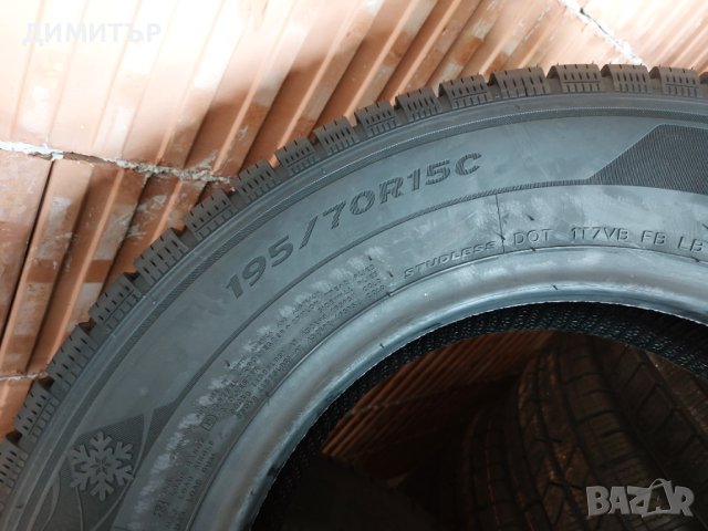 4бр.НОВИ зимни LAUFENN 195/70/15C DOT3322-ЦЕНАТА Е ЗА БРОЙ, снимка 5 - Гуми и джанти - 42665698