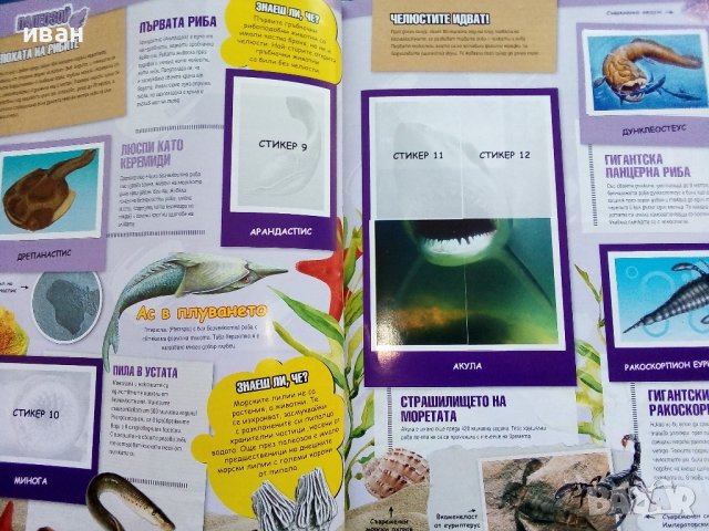 Стикер- албум "Праисторически времена" - Била - 2012г., снимка 4 - Колекции - 39309708