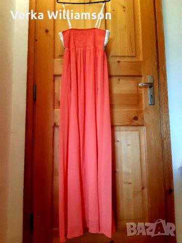Официална дълга рокля с бюстие и презрамки  XL, XXL, снимка 4 - Рокли - 30180209