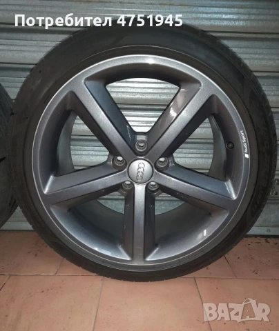 245 40 18 Audi 5x112, снимка 2 - Гуми и джанти - 54092369