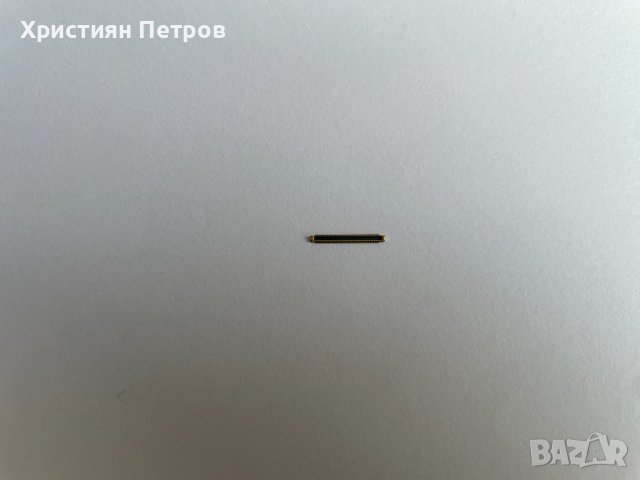 Конектор / Букса 78 pin на лентов кабел мъжки за Samsung Galaxy A12 А125 / А127, снимка 2 - Резервни части за телефони - 42248405