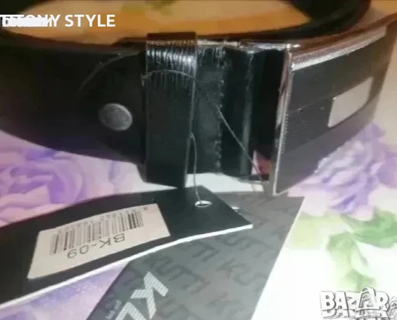 KUTTI ORIGINAL Нов Италиански Мъжки Колан Изцяло от Естествена Кожа с Етикет 130см., снимка 5 - Колани - 51644829