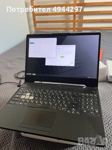 ASUS TUF Gaming A15, 40 GB RAM, добро състояние